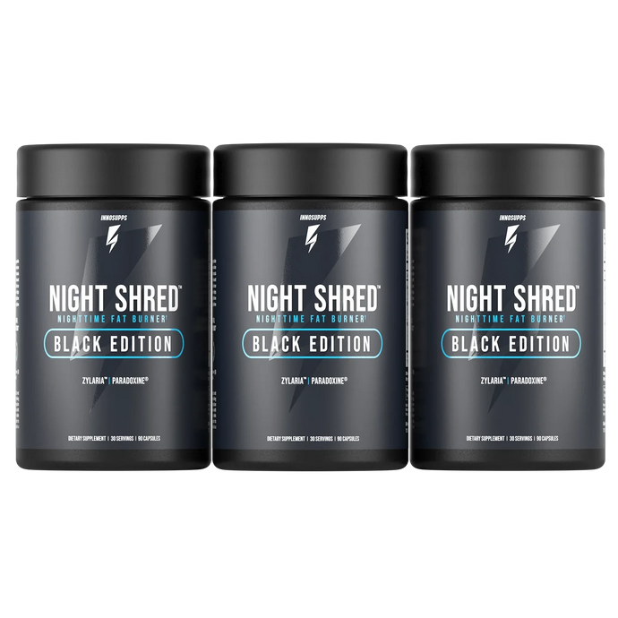 3 Bottles of Night Shred Black AU