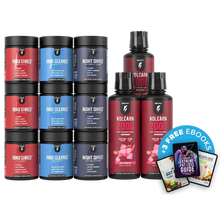 Cargar imagen en el visor de la galería, THERMO SHRED STACK - 3 MONTH SUPPLY + 3 FREE EBOOKS